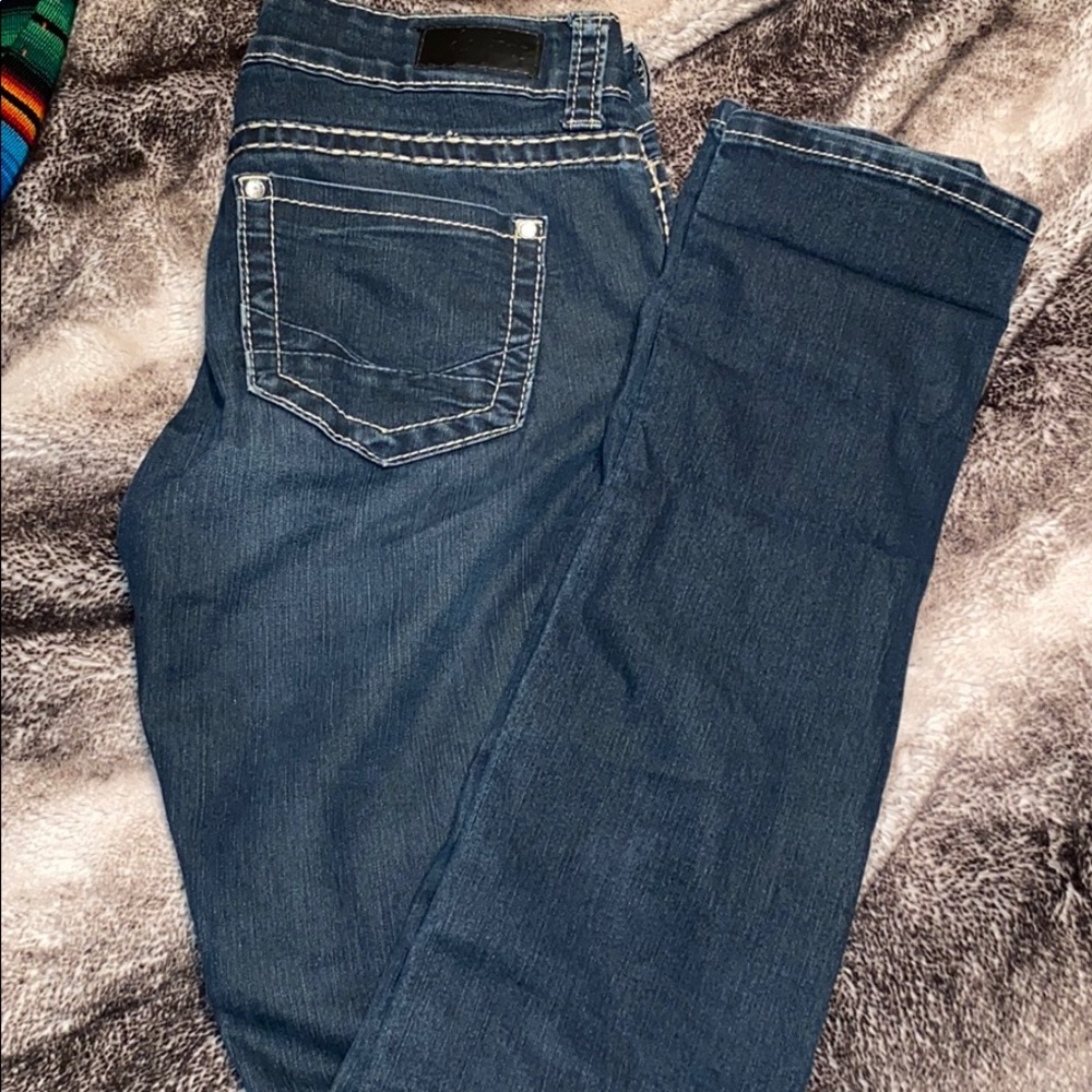 Day trip dark wash jeans